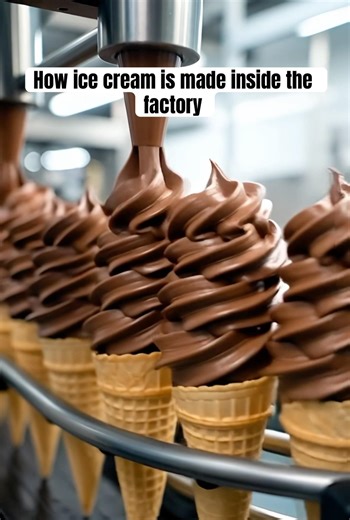 How Ice Cream Is Made Inside The Factory 🍦 | Full Process