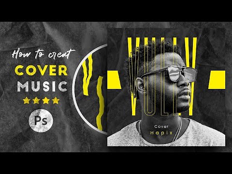 How to Create Music Cover Art + Files - Photoshop Tutorials