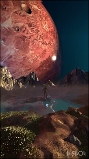 Lost on another world 🌌🪐in 3ds max