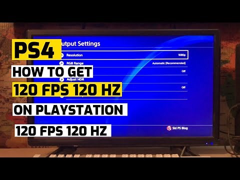 120 FPS On PS4 How to Get 120 HZ On PlayStation 4 2025