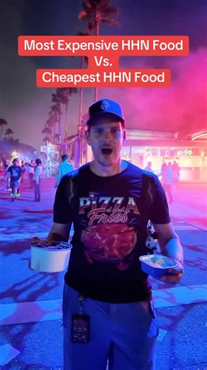 26K views · 213 reactions | Most Expensive HHN Food vs the Cheapest HHN Food. Which one is best? Also we gotta mash these two Halloween Horror Nights Foods together for the ultimate Monster Mashup HHN Food Review. Would you try this? #hhn #hhn34 #halloweenhorrornights #halloweenhorrornightsorlando #hhnfood | Walrus Carp | Facebook