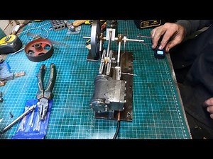 “Scratch” build horizontal model steam engine. Part41. Slide valve again and first run