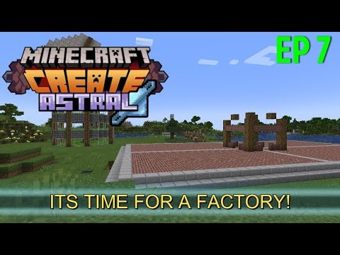 Create Astral Episode 7: Factory Foundation + Tree And Carrot Automatic Farm!