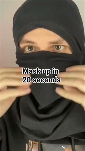 Face Mask in 20 seconds!