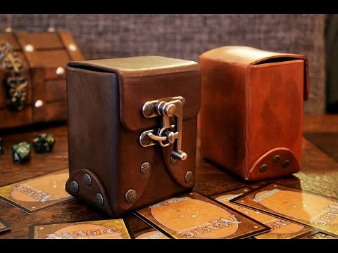 How To Make A Leather Deck Box!
