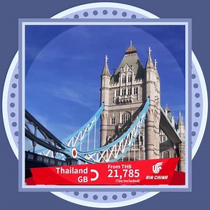 134K views · 3.6K reactions | Discover our wonderful world with Air China! Make your reservation from NOW to 31st, Mar. Round-trip fares from Thailand to Europe start from only THB20,295(Tax Included). Click to book! | Air China | Facebook