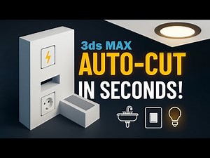 3ds Max Auto-Cut Trick | Corona Slicer | Step by step Tutorial