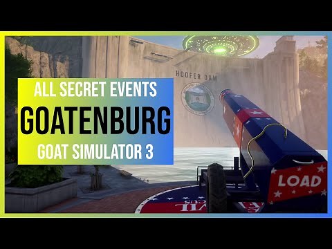 Goat Simulator 3: Goatenburg | All Secret Events/Quests | Locations & Solutions