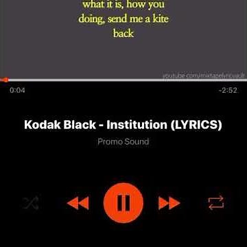 Kodak black - institution(slow and fast)