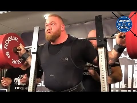 Hafthor Bjornsonn - 1100 kg (2425 lbs) Total - Thor's Powerlifting Challenge