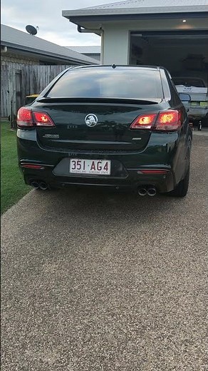 VF ss series 2 with empire muffler delete, cold start.