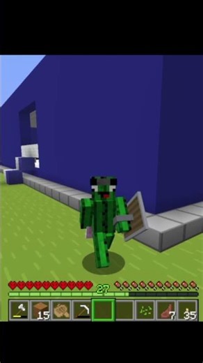 i bild a walmart in mincraft #minecraft #walmart