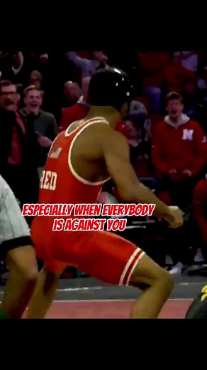 Chad Red was pure entertainment in college #ncaawrestling #wrestlingtiktok #wrestling #chadred #nebraskawrestling #menace #uswrestling