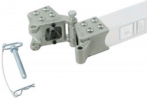 Fulton Fold-Away Coupler Hinge Kit for 3" x 5" Tongue - Weld On - Up to 9,000 lbs Fulton Folding Tra