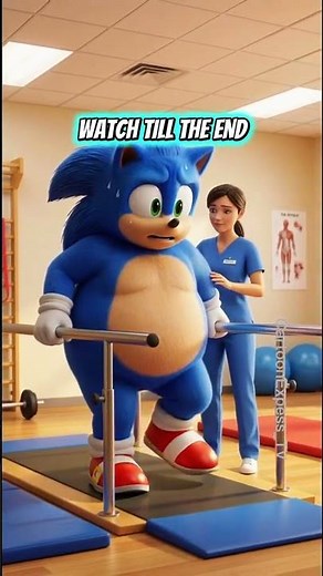 Sonic’s Epic Comeback 💪⚡: From Obese Hiker 🗑️ to Mucular-Bound Hero 🏋️‍♂️