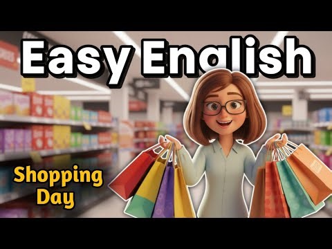 Shopping Vocabulary - Easy English Listening Practice for Beginners (A1-A2)