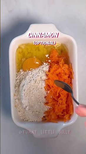 Save this easy breakfast idea! 🥕🍌 CARROT & BANANA PANCAKES! Ingredients: * 1 small ripe banana *