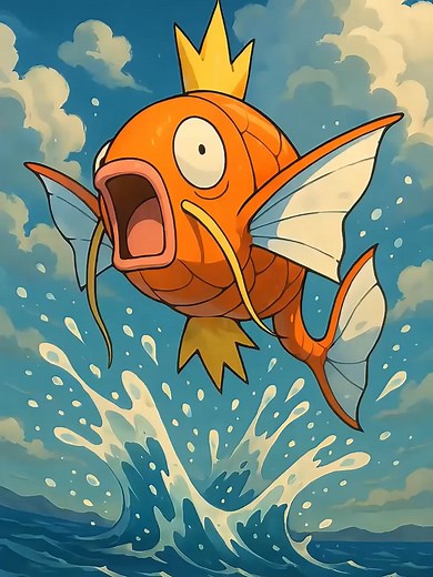 Magikarp's Legendary Evolution into Gyarados