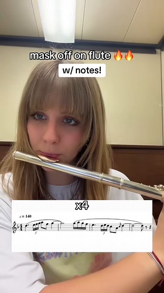 Flute Sheet Music for 'Mask Off' by Future