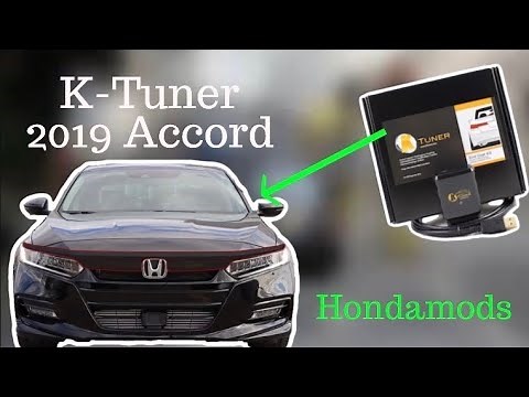 2018 2019 2020 honda accord sport 1.5t KTuner install step by step