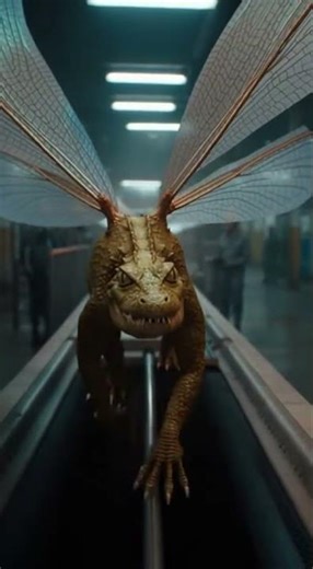 Crocodile + Dragonfly – Realistic Animal Fusion in Factory | Reality Lab