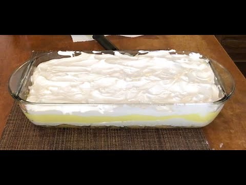 OREO LEMON DREAM DESSERT!! No Bake Dessert! Best Recipe Ever!