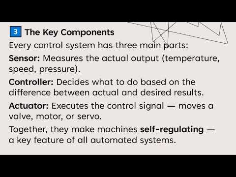 The Role of Control Systems in Automation