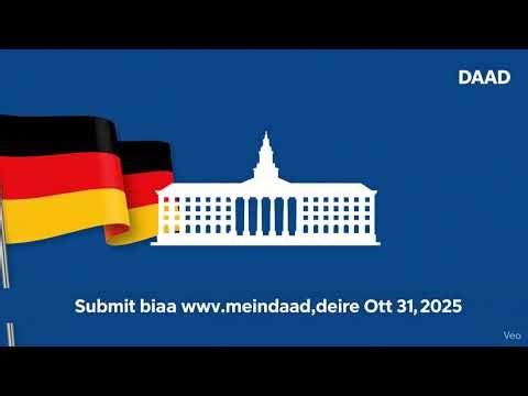 🇩🇪 DAAD Scholarship 2025: Study in Germany with Full Funding!
