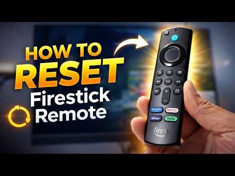 How to Reset Firestick Remote (2026)!