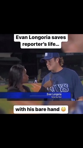Epic Baseball Catch During Interview