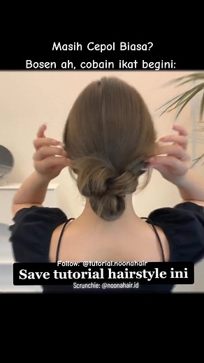 Masih sering cepol rambut biasa? Ganti model hairstyle yuk! Ikat rambut cepol model ini selain simple hasil jadinya juga lebih estetik! Save tutorial hairstyle cepol simple ini bestie 💕 Cari ikat rambut , scrunchie & jedai di sini 👉 @NOONAHAIR 👈 #tutorialhairstyle #tutorialcepol #hairstylesimple #hairtok #tipsforgirls #caraikatrambut #tutorialikatrambut #tutorialscrunchie #idehairstyle #tipsrambut #hairstyling #hairtiehacks #hairtietricks #hairtiechallenge #hairstylekorea