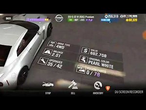 CSR2: Nissan 2015 GT-R (R35) Premium Best Tune (Stage 5 & 0 Fusion Parts)