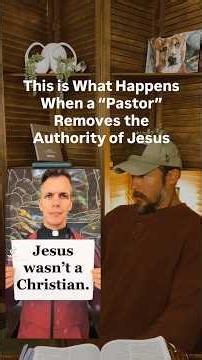 This is What Happens When a “Pastor” Removes the Authority of Jesus