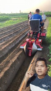 Mesin modern pembuat guludan sawah #sawah #pertanian #perkebunan #guludan #mesin | Dian TV