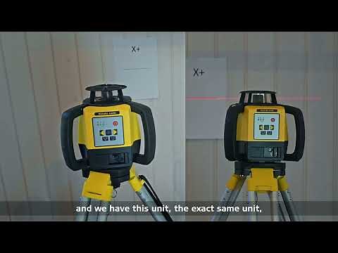 Leica Geosystems Construction Tools - How to use the Leica Rugby 640 Rotating Laser