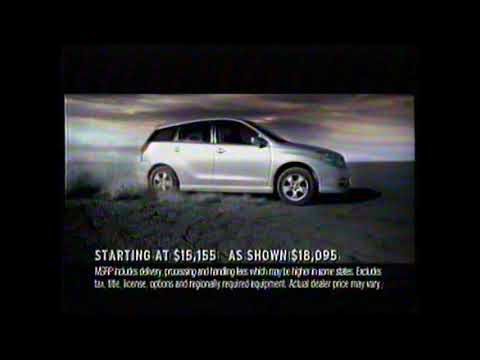 2003 Toyota Matrix "Sport utility rocket - Escape Pod?" TV Commercial