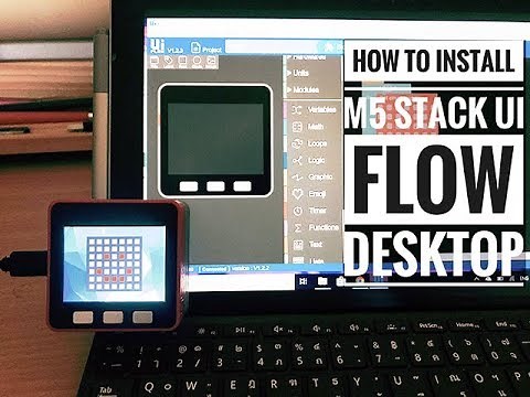 M5stack UI flow IDE desktop installation