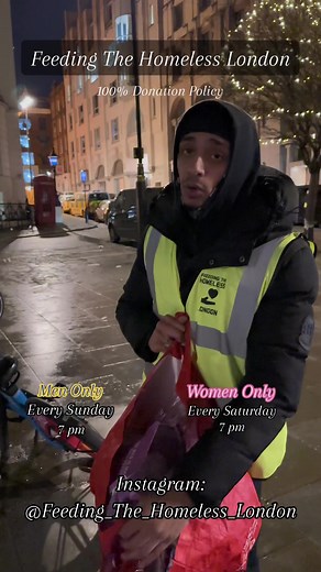 Feeding the Homeless in London: Donate to Help Keep People Warm This Winter