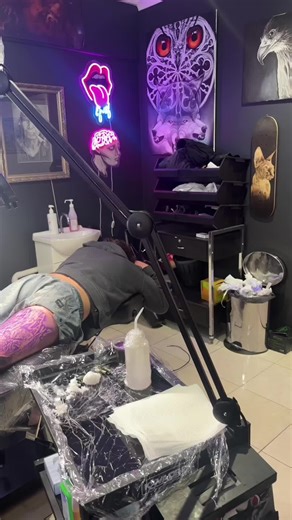 a very cool chucky tattoo! whats your favourite horror? #CapCut #fyp #viral #tattoo #ballarat #thebasement #appledance #piercing #chucky #horror