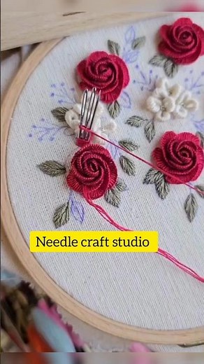 The Rose Embroidery Hack Every Crafter Needs