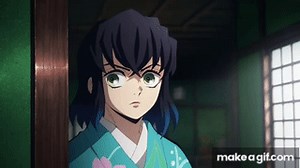 Inosuke Hashibira/Inoko Clips raw/Comps HD 1080p || Kimetsu No Yaiba on Make a GIF