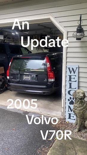 An unfortunate problem has been discovered on my 2005 V70R and its the worst case scenario #cartok #carsoftiktok #broken #volvo #wagontok #v70r #carfyp #fyp