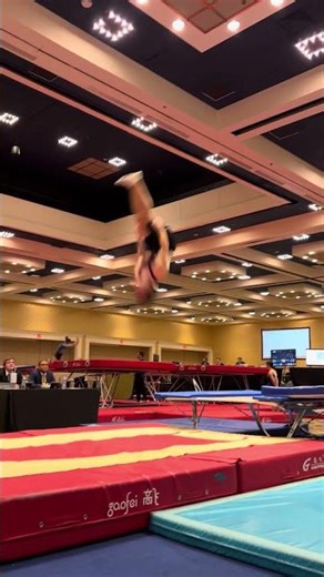 Never had a judge react like that🥲 #judges #olympics #trampoline #gymnastics #sports #fails