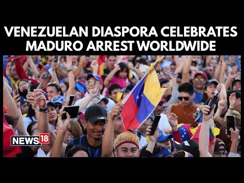 Venezuelan Diaspora Celebrates Maduro’s Arrest in Central America After US Intervention | N18G
