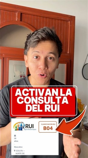 Urgent: The RUID inquiry link, the Sisbén replacement, is active again