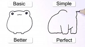 Comment dessiner une grenouille ?