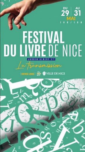 Festival du livre de Nice 2026 #villedenice #litterature #livre