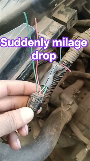 Car Giving Low Mileage Suddenly? Check This O2 Sensor Wire Fault ⚠️”
