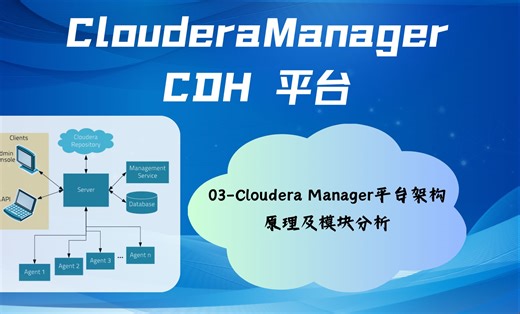 03-Cloudera Manager平台架构原理及模块分析
