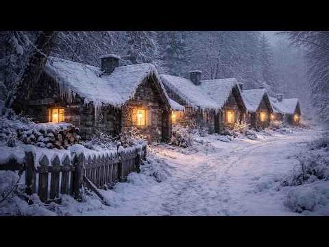 Fall asleep instantly: Amazing snowstorm sounds for a deep, relaxing sleep ┇ASMR Sleep